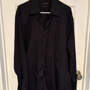 J. Ferrar Men's Black Shirt size 17 1/2 neck